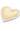 White Marble Foil Heart Tray By Mudpie
