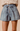 Flared Denim Shorts