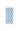 Blue Floral Pattern Edge Block Towel by Mudpie