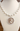 Coin Chunky Ball Chain Statement Necklace - Silver