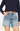 High Rise Denim Shorts