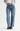 Mid Rise Slim Wide Leg Jean