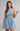Sleeveless Round Neck Denim Dress