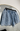 Embroidered Denim Scalloped Shorts