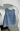 Embroidered Denim Scalloped Top