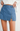 Denim Front Slit Skort