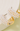 Gold Dipped Half Pearl Pave Hoops