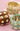Metallic Studded Marble Elastic Bracelet