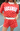 Arkansas Dot Mock Neck & Short Set