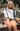 USA Flag Short Sleeve Mockneck