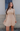 Mock Neck Flare Mini Dress