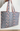 Quilted Block-Print Tote Bag