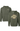 Green Duck Camo Circle Logo Hoodie By Old Row