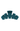 Medium Classic Teal Clip By Teleties