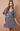 Striped Bubble Sleeve Dress