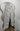 High Rise Stripe Cuffed Crop Wide Leg Jeans