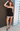 Scallop Strapless Contrast Tube Dress
