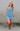 Tie Front Dot Mini Skirt Set