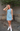 Bow Tie Denim Sleeveless Dress
