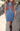 Suede Contrast Denim Dress