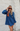 Long Sleeve Denim Collar Mini Dress