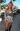 Zebra Lace Trim Mini Dress