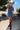 Suede Contrast Denim Dress