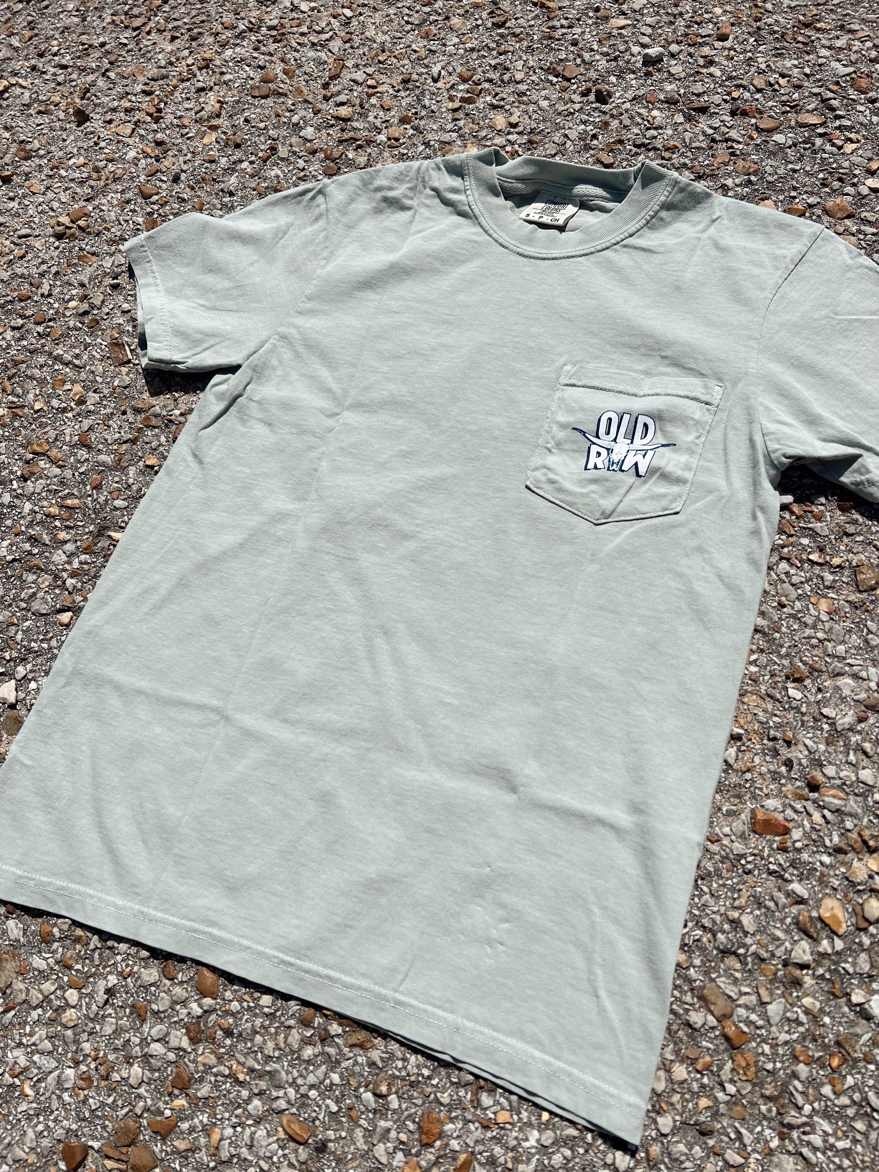 The Road Sign Pocket Tee