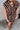 Boxy Tiger Print Mock Neck Sweater Top