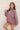 Brown & Blue Dot Delta Mockneck Set