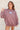 Brown & Blue Dot Delta Mockneck Set