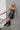 Embroidered Faux Leather Set