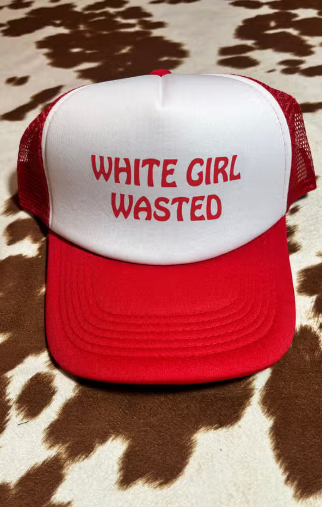 White Girl Wasted Trucker Hat