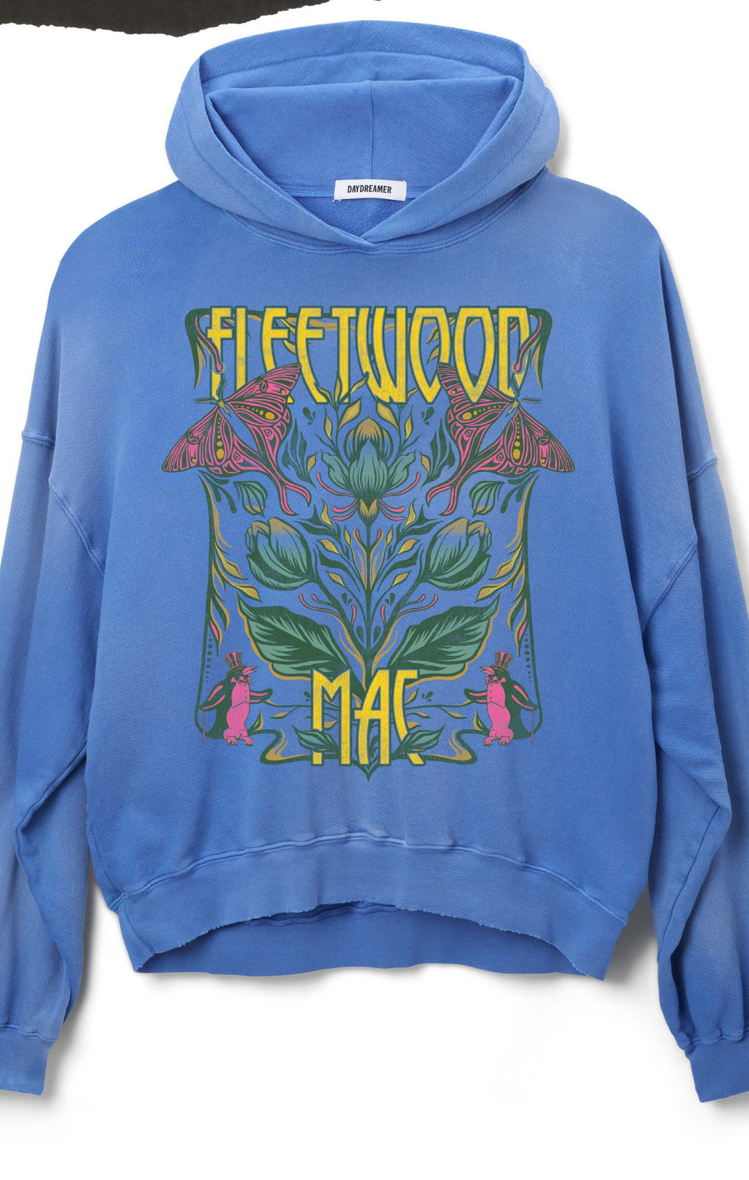 Fleetwood Mac Butterflies Oversized Hoodie