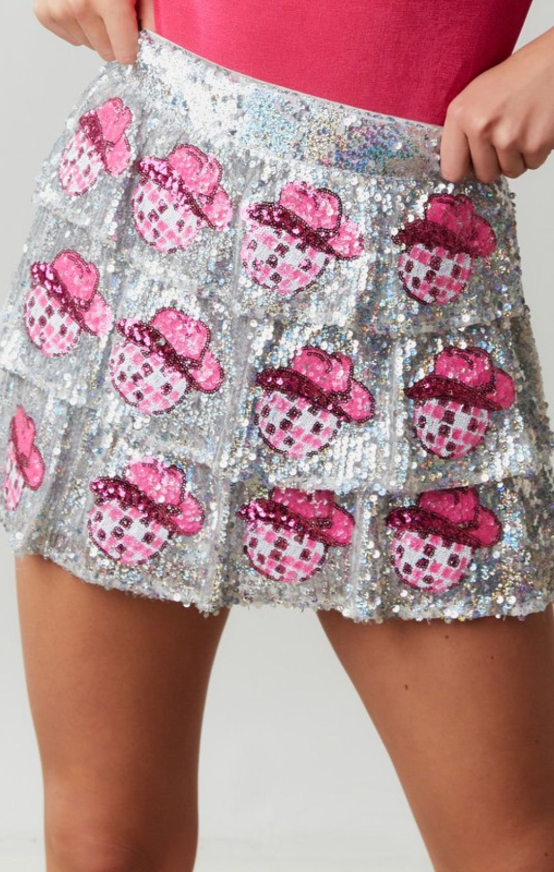 Disco Cowgirl Mini Skirt