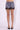 Zebra Print Lace Trim Satin Shorts