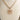 Cross Pendant Pearl Accent Necklace