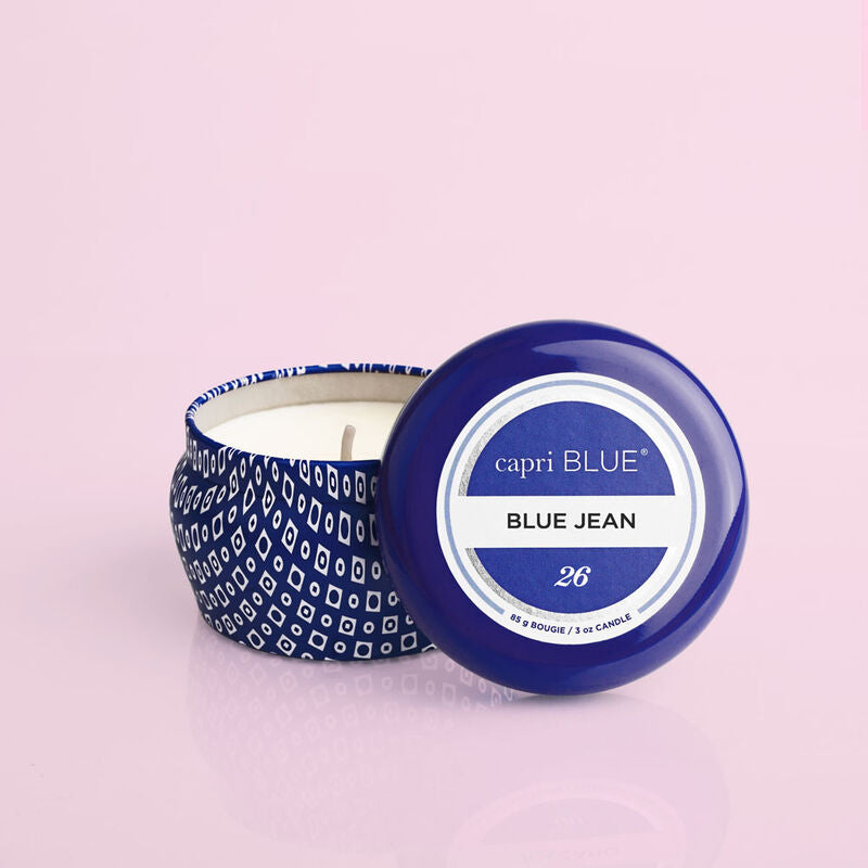 Blue Jean Mini Blue Tin