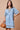 Washed Denim Contast Corduroy Dress