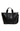 On The Clock Quilted Tote Bag- Black