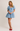 Puff Sleeve Collared Denim Dress