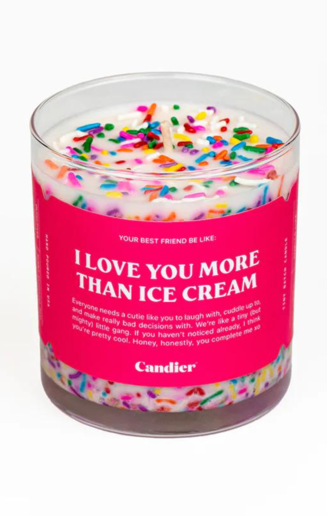 Candier Ice Cream Candle
