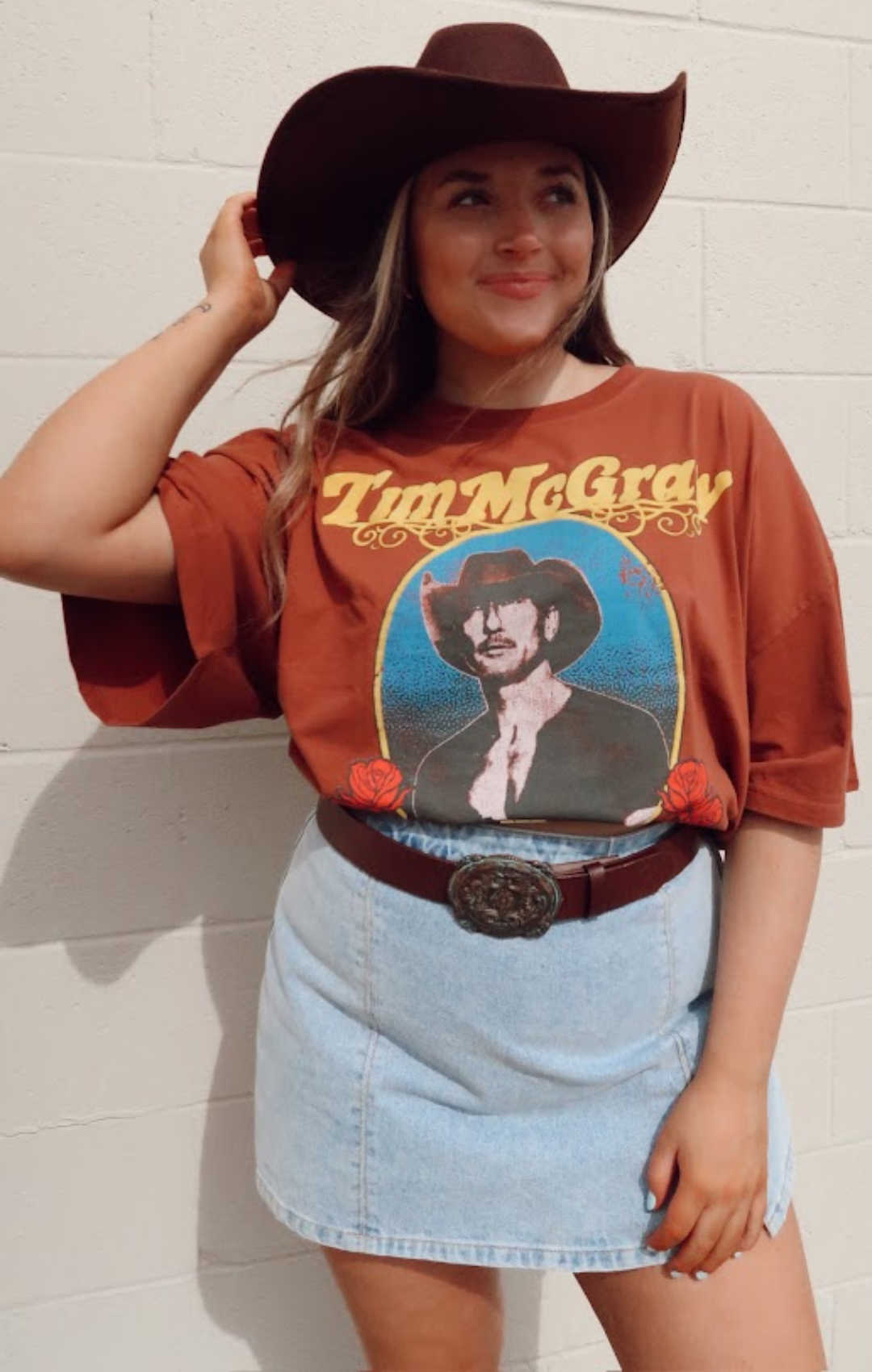 Tim McGraw The Cowboy In Me OS Tee by Daydreamer