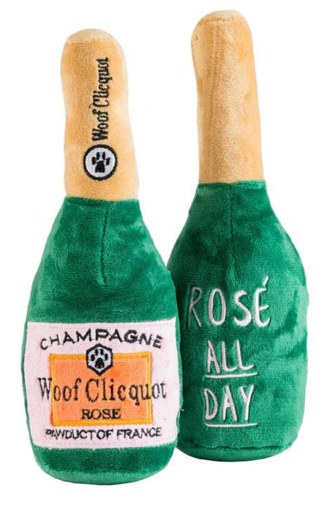 Large Woof Clicquot Rose Plush Toy