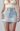 Distressed Denim Skirt