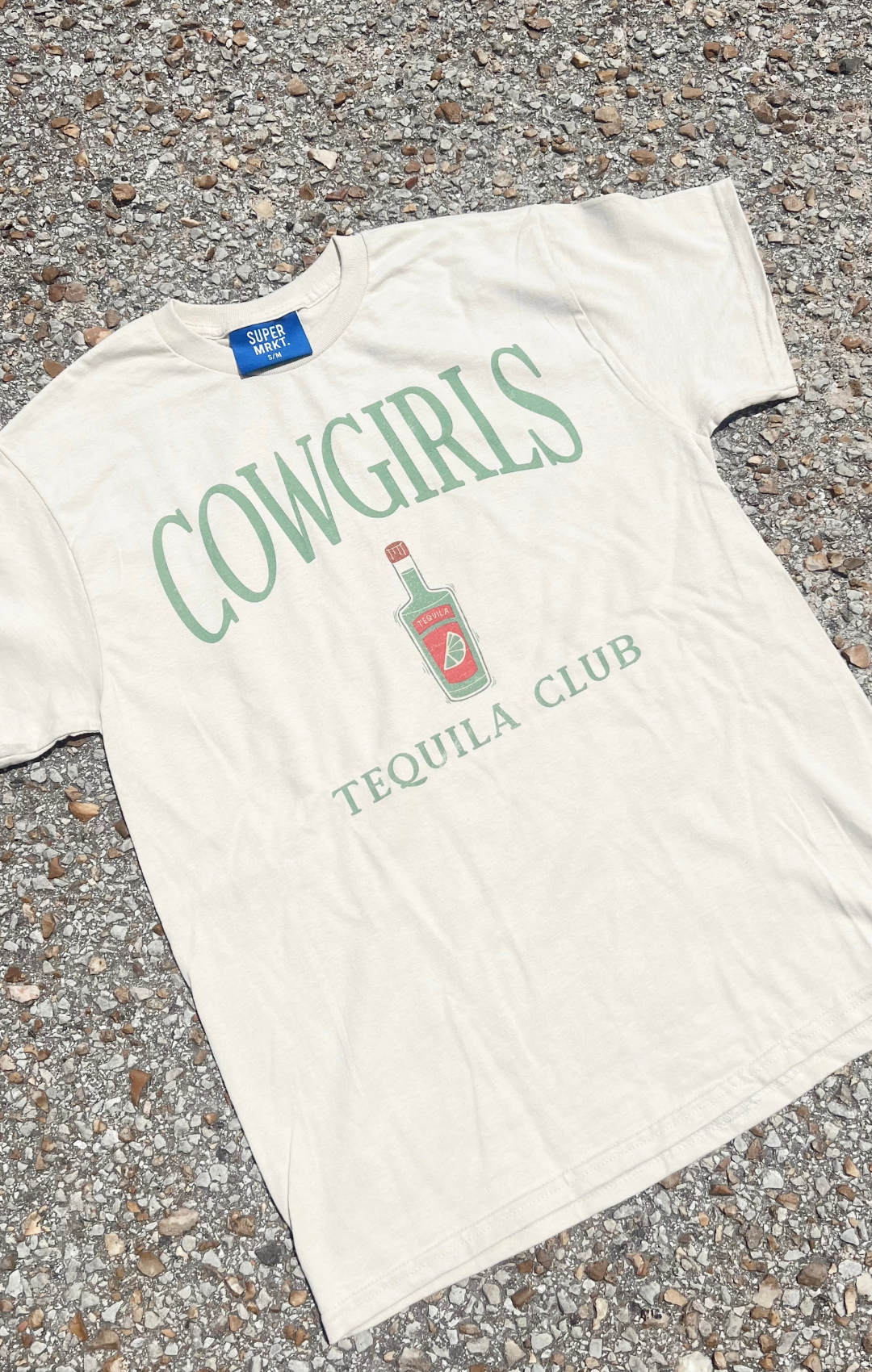 Cowgirls Tequila Club Oversize Tee