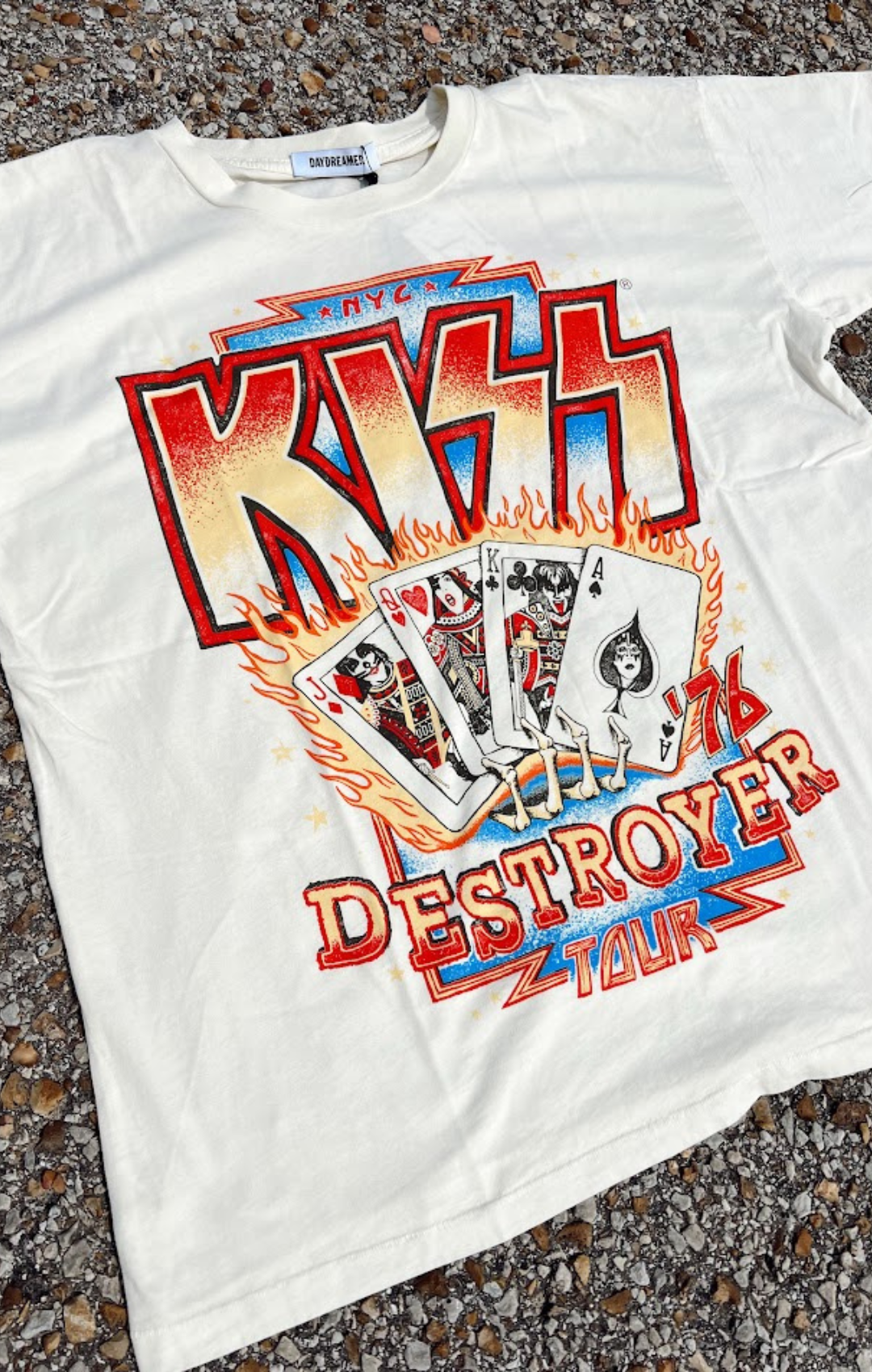 Kiss Destroyer Tour 76 Daydreamer Tee