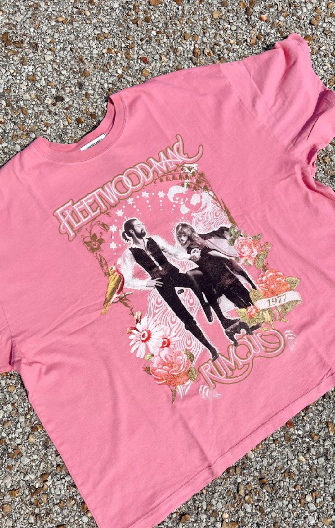 Fleetwood Mac Pink Taffy Daydreamer Tee