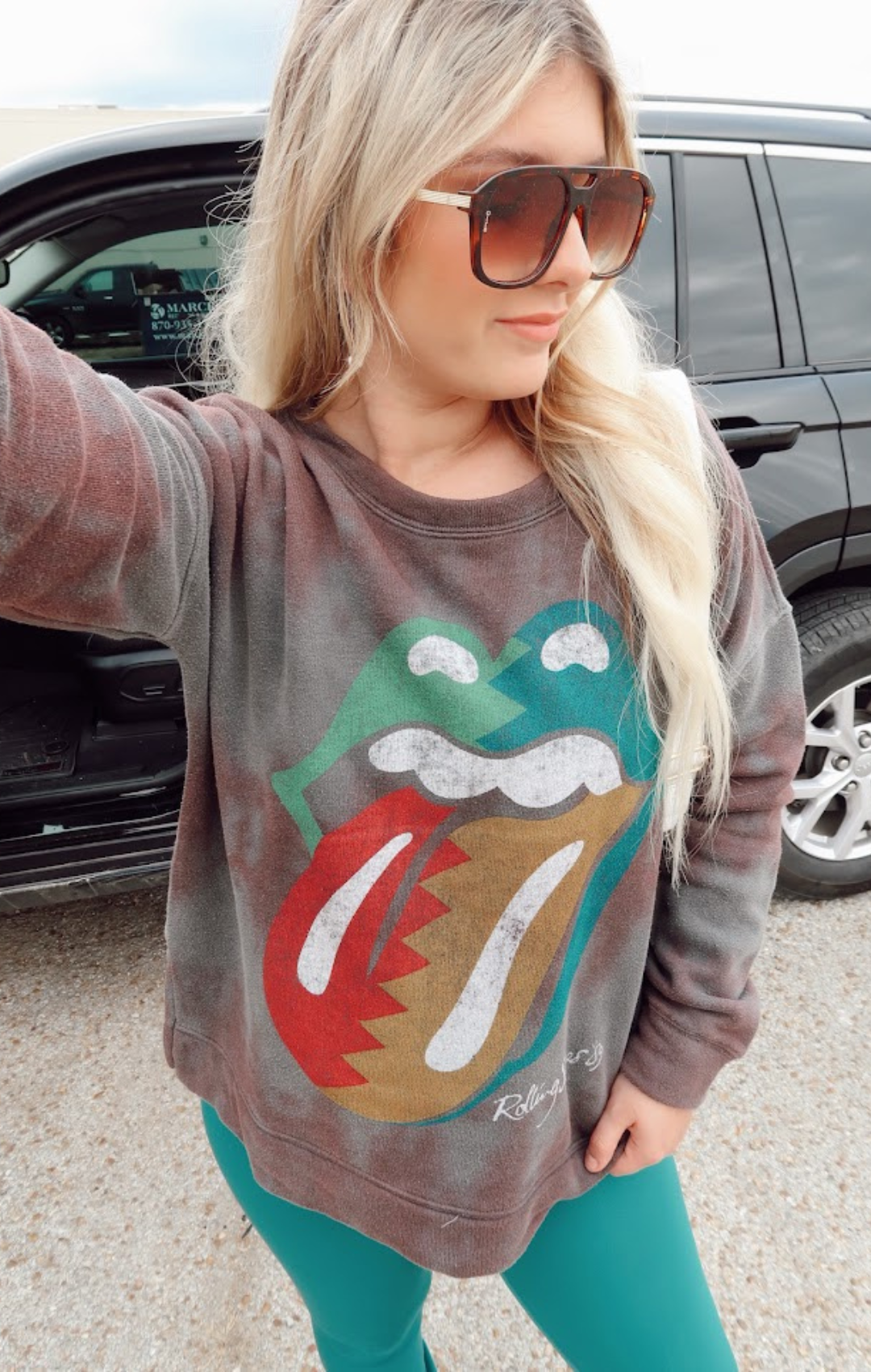 Rolling Stones Sacramento Sweatshirt by People of Leisure