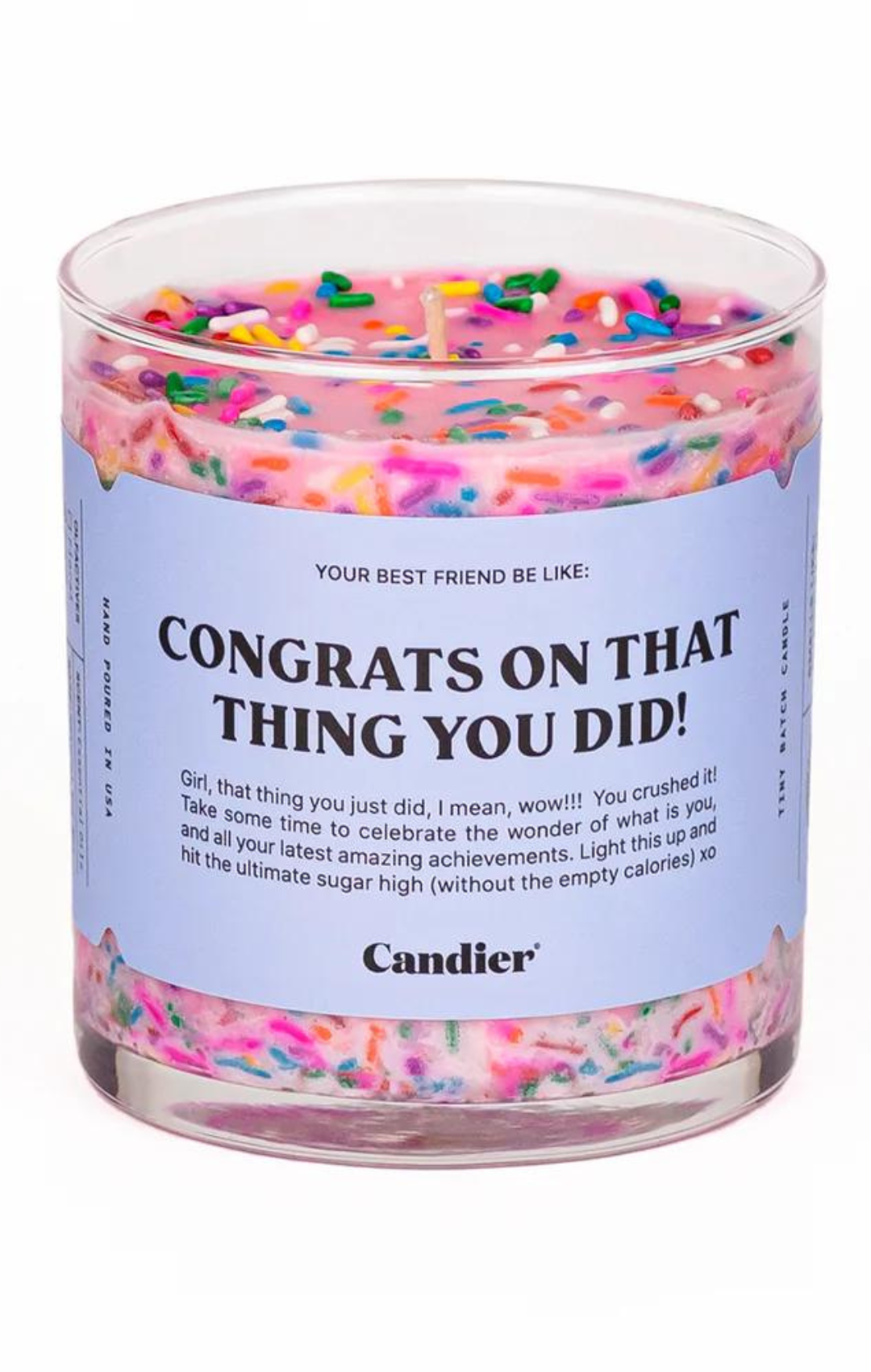 Candier Congrats Candle